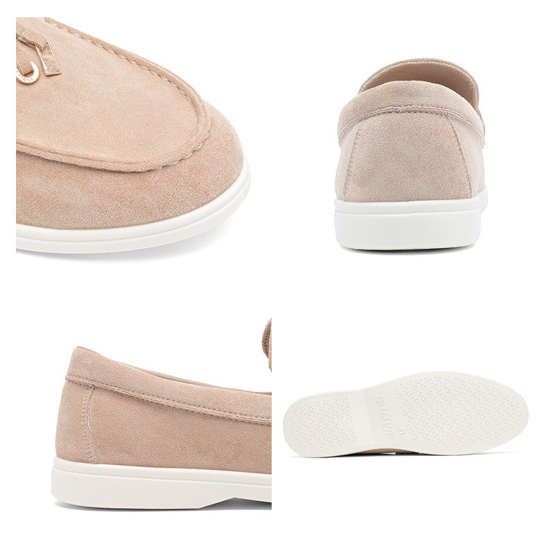 Suede Loafers Shoes