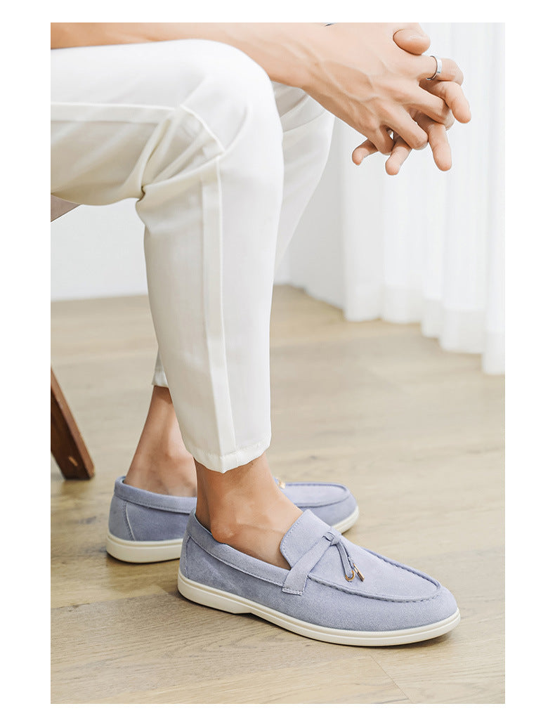 Suede Loafers Shoes