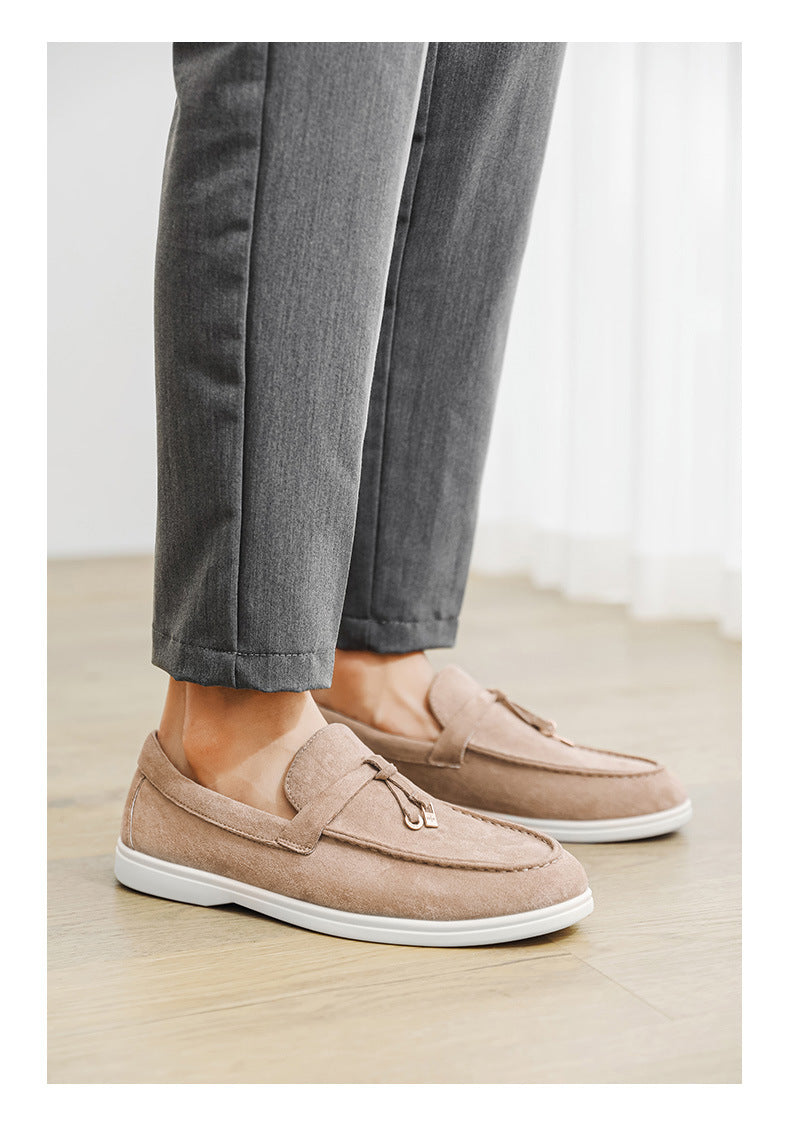Suede Loafers Shoes